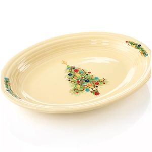 Fiesta Christmas Tree Oval Platter 11 5/8 inch  **NWT**🎄
